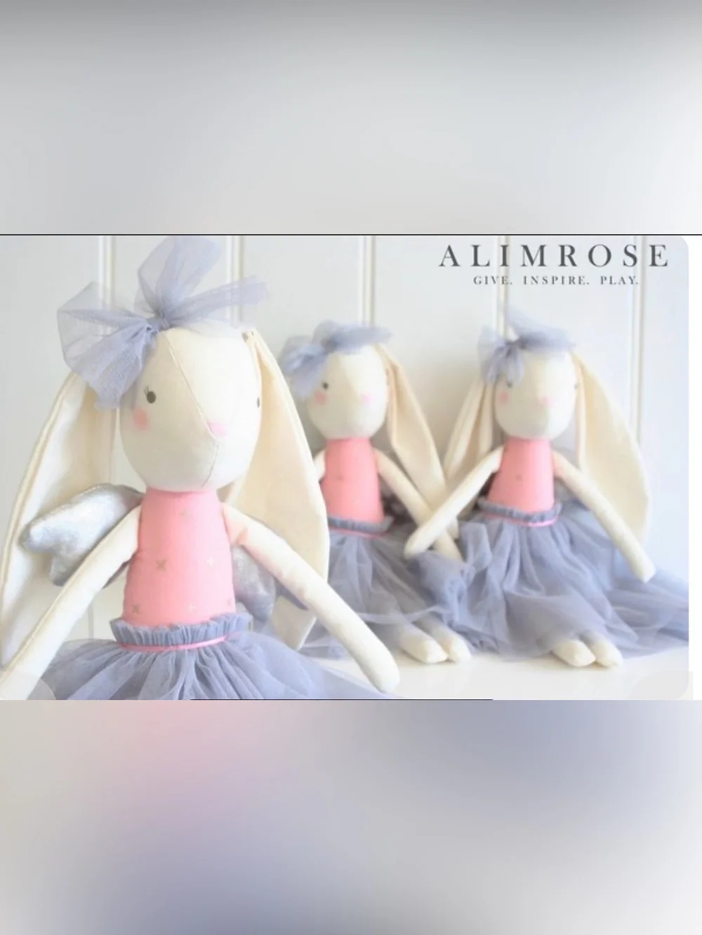 Alimrose Angel Bunny Doll